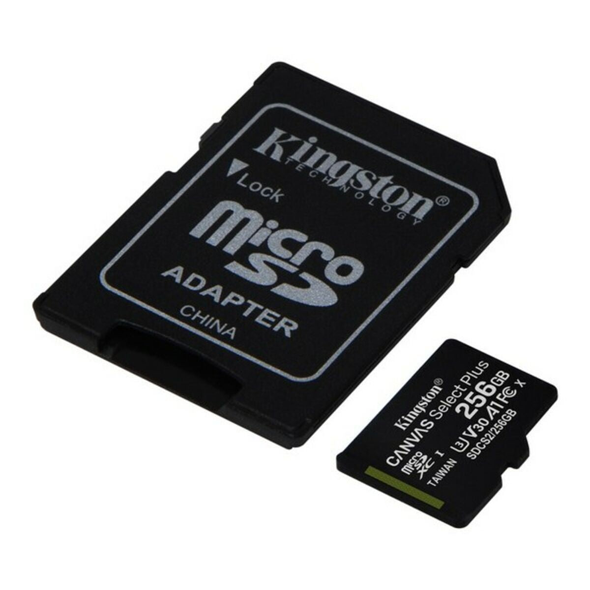 Micro SD Memory Card with Adaptor Kingston SDCS2 100 MB/s