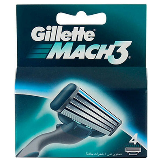 Replacement Shaver Blade Gillette (4 Units) (4 uds)