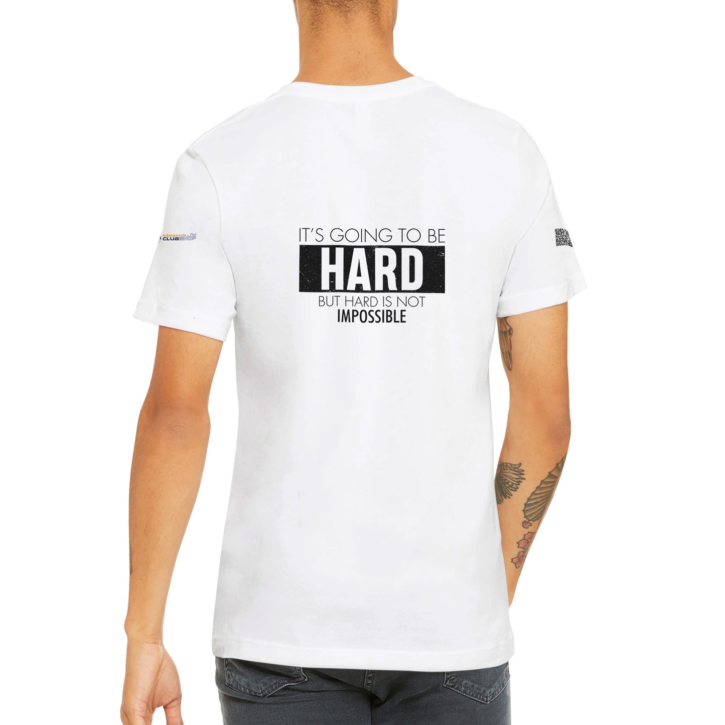 fe-Commerce T-shirt girocollo unisex premium personalizzabile