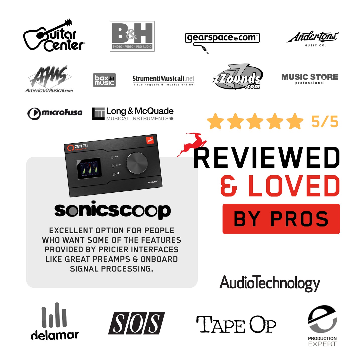 Antilope Audio - Zen Go | Interfaccia audio USB