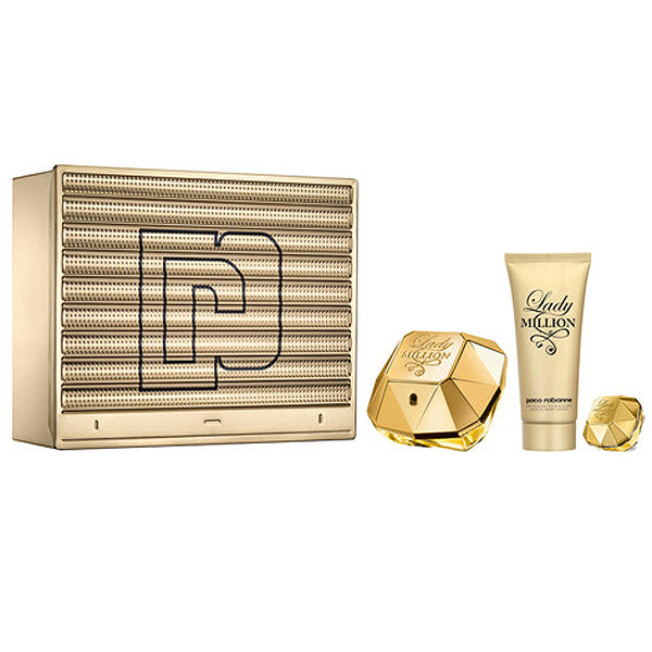 Cofanetto Profumo da Donna Lady Million Paco Rabanne (3 pezzi)