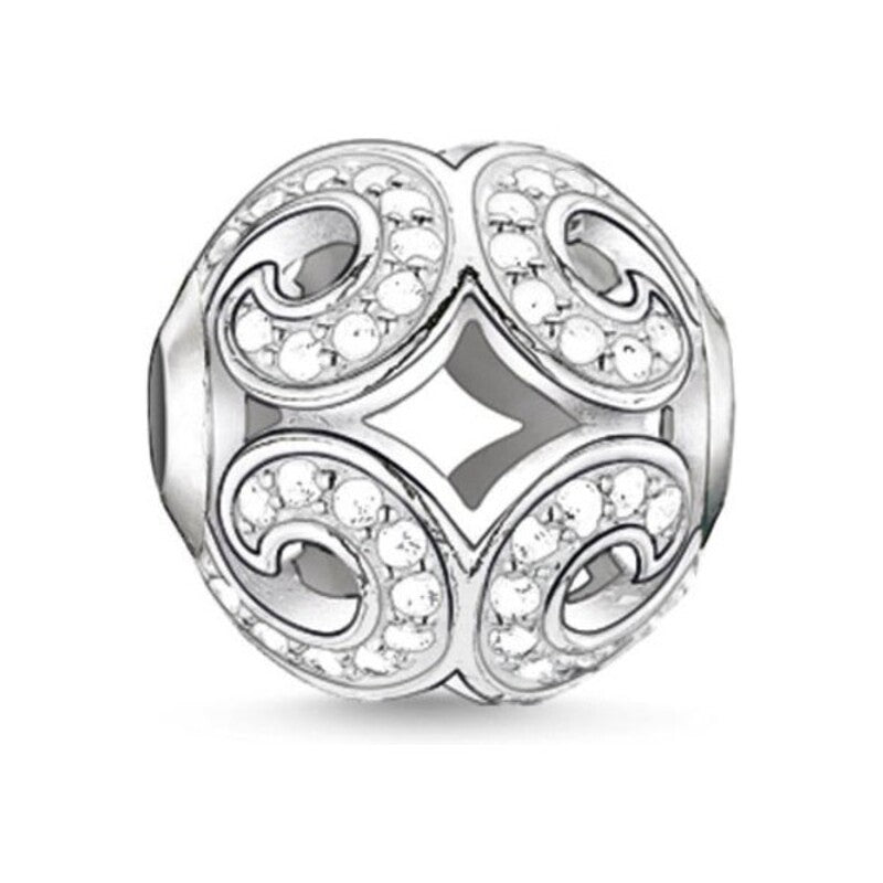 Perline Donna Thomas Sabo K0012-051-14 Bianco (1,1 cm)