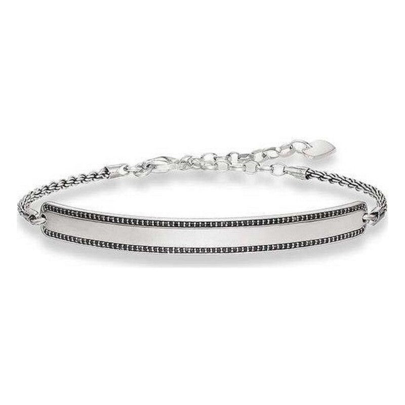 Bracciale Unisex Thomas Sabo LBA0009-643-11 Argento Nero