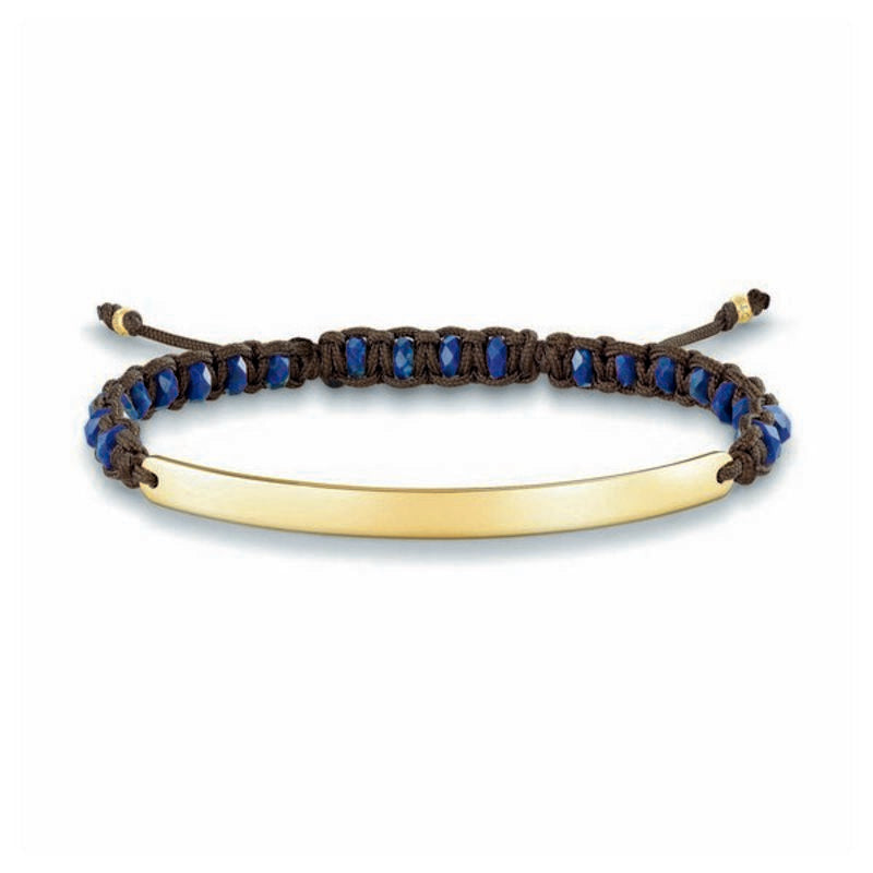 Bracciale da donna Thomas Sabo LBA0056-892-32 Blu Argento Dorato (19 cm) (12-19 cm)