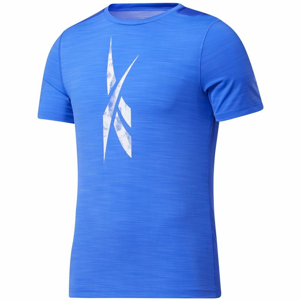 T-shirt a maniche corte da uomo Reebok Workout Ready Activchill Blu