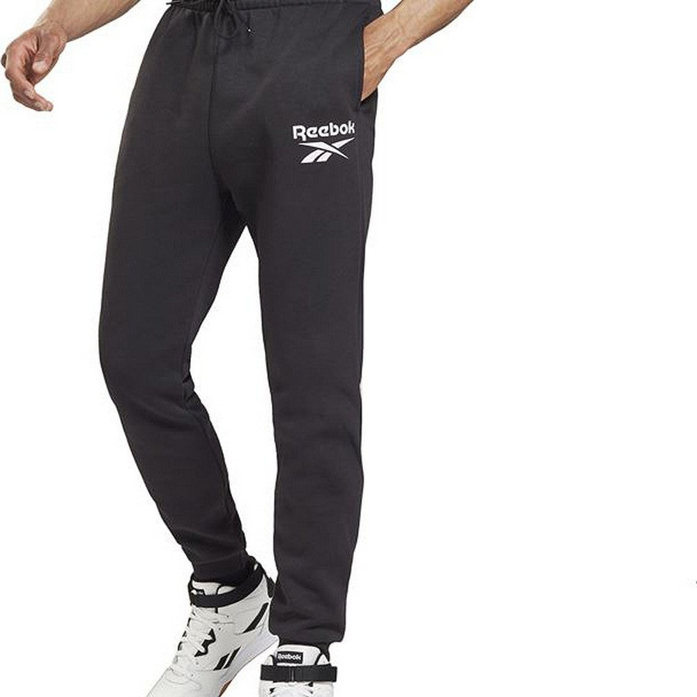 Pantaloni sportivi lunghi Reebok Identity Vector Neri da uomo