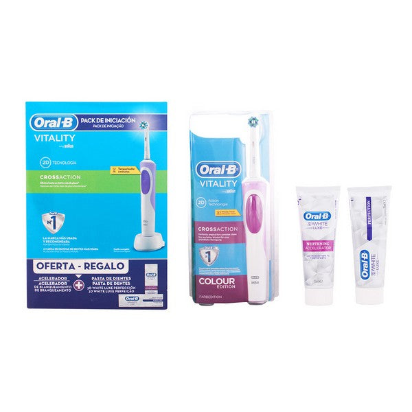 Set Igiene Orale Vitality Crossaction Oral-B (3 pz)