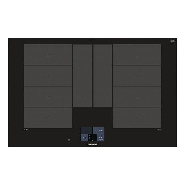 Piastra Cottura A Induzione Siemens AG EX875KYW1E (80 cm) Nera