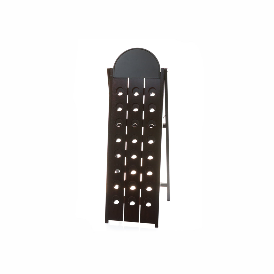 Portabottiglie con ripiano in ardesia rimovibile (24 bottiglie) 143059