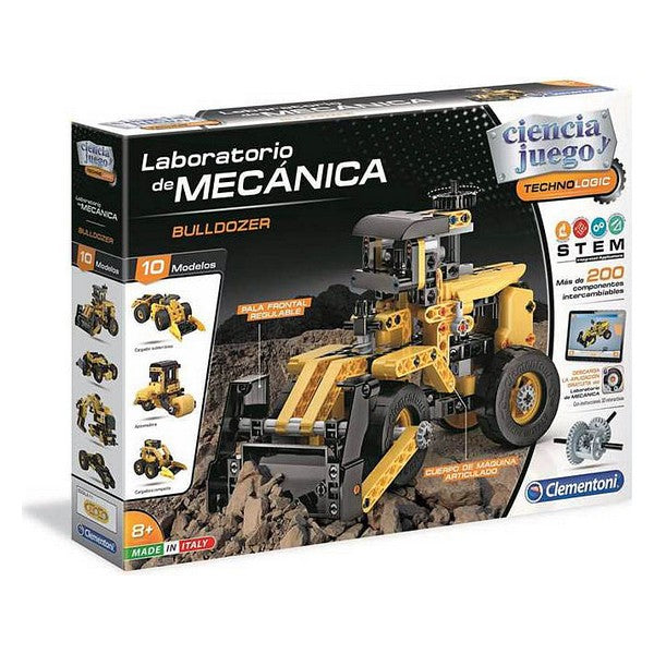 Playset Laboratorio Meccanico Escavatore Clementoni