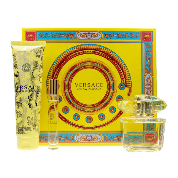 Cofanetto Profumo da Donna YELLOW DIAMOND Versace (3 pz)