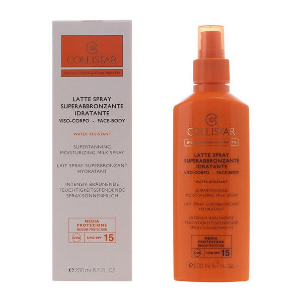 Abbronzante Spray Abbronzatura Perfetta Collistar Spf 15 (200 ml)