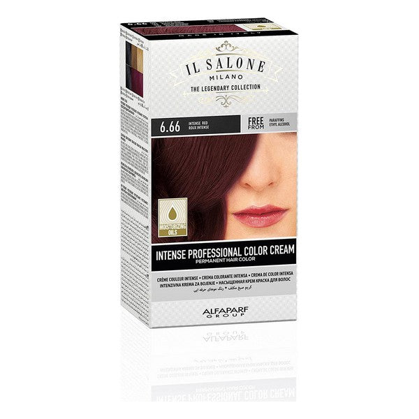 Crema Colorante Permanente Intense Crema Colorante Professionale Il Salone Milano (Nº 6.66)