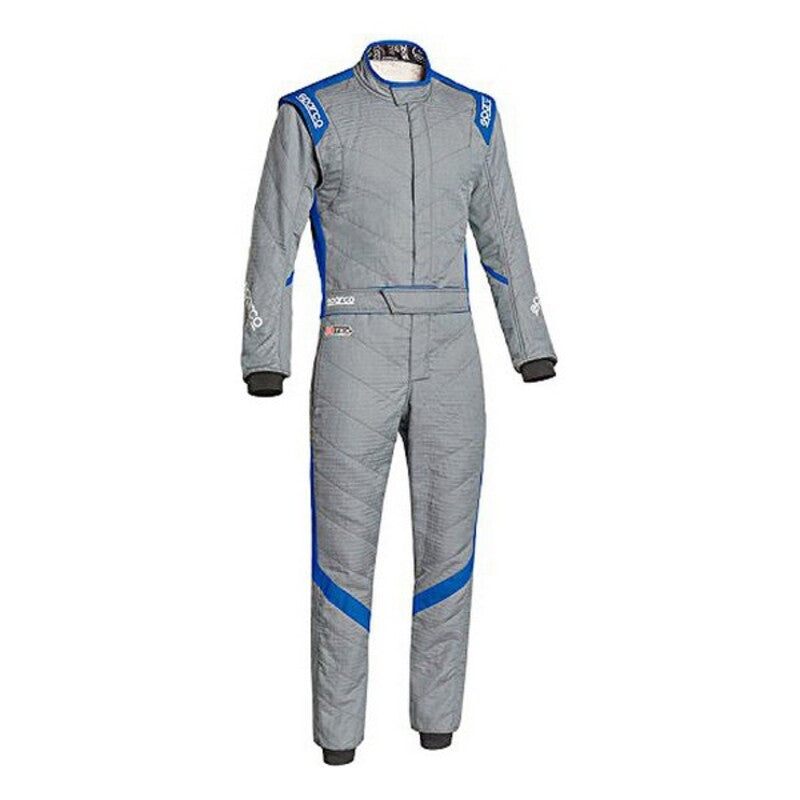 Tuta gara Sparco R541 RS7 Blu Grigio (Taglia 62)