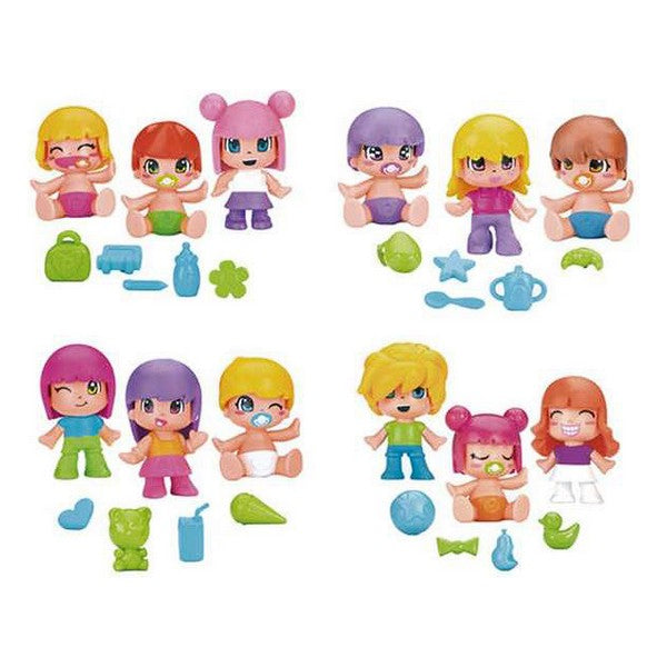 Set di figurine Pinypon Babies Famosa
