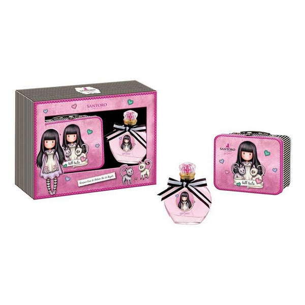 Set Profumo Donna Tall Tails Gorjuss EDT Pink (2 Pezzi)