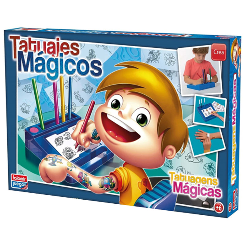Gioco artigianale TATUAJES MAGICOS Falomir Blu
