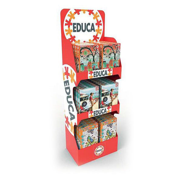 Counter Display Educa Puzzle (128 x 51 x 36 cm)