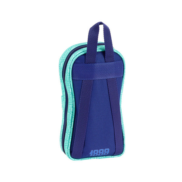 Pencil Case Backpack F.C. Barcelona 19/20 Turquoise (33 Pieces)