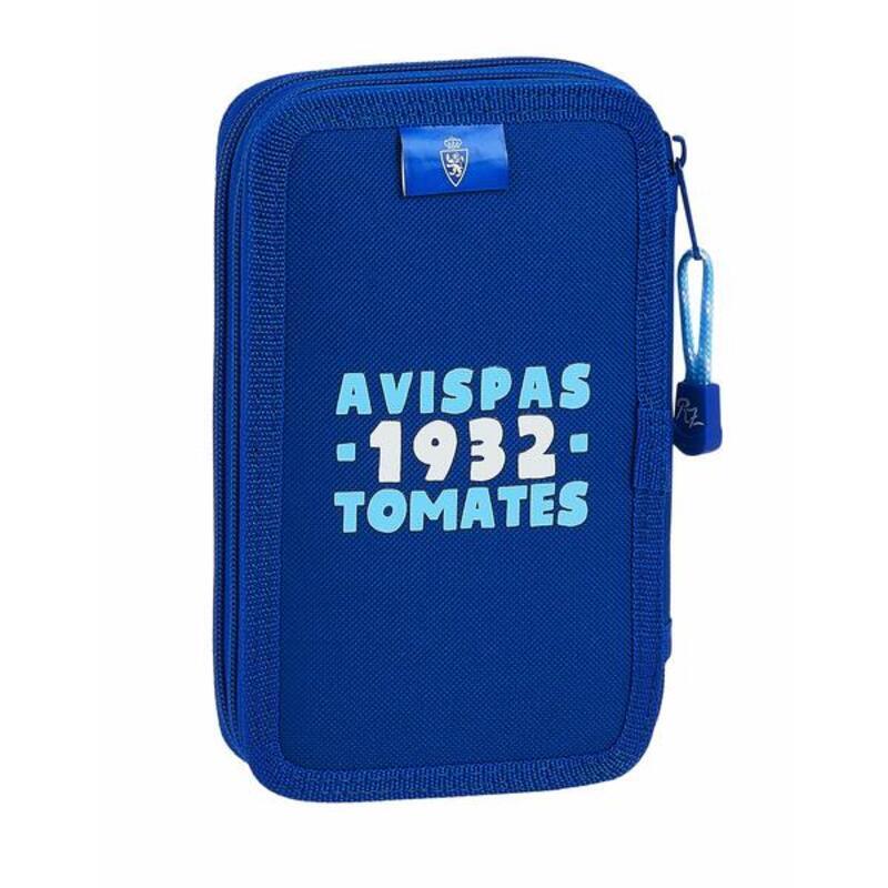 Astuccio Doppio Real Zaragoza Blu Azzurro (28 pz)