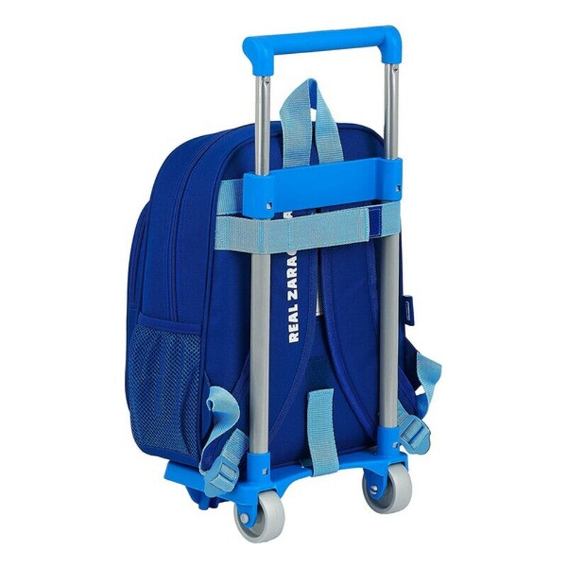 Zaino scolastico con ruote 705 Real Zaragoza (27 x 10 x 67 cm)