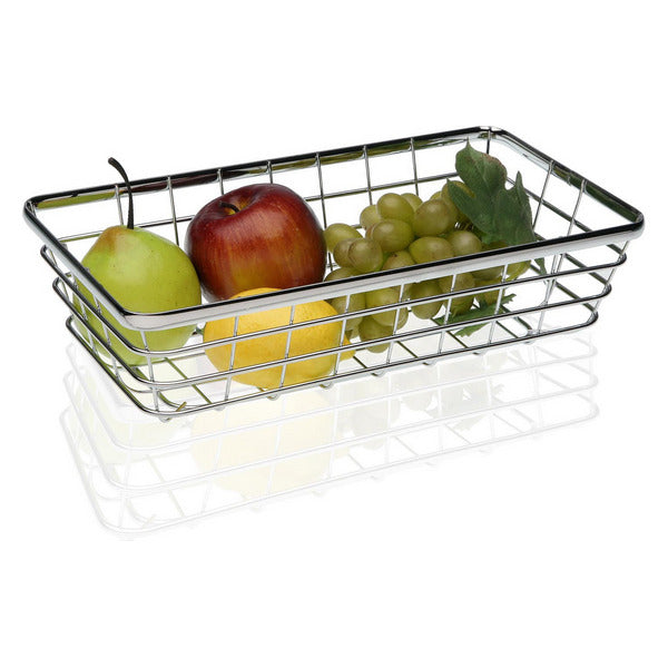 Fruit Bowl Steel (18 x 9 x 32 cm)