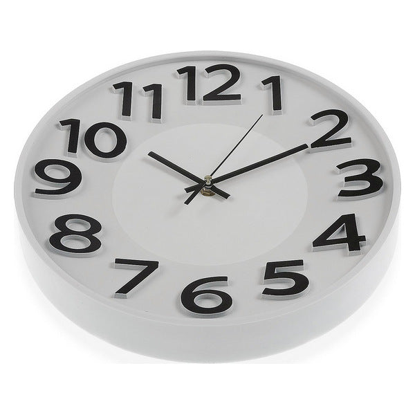 Wall Clock Plastic (4,3 x 30 x 30 cm)