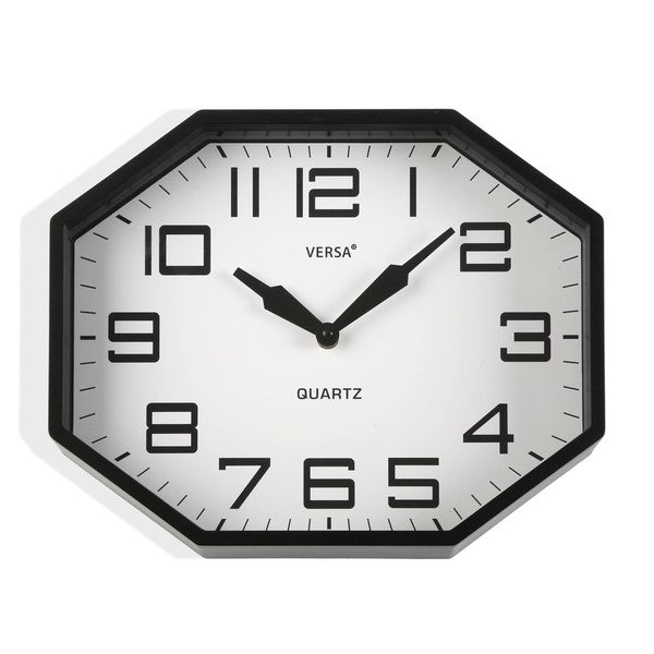 Orologio da parete (Ø 32 cm) Plastica (6,7 x 26 x 32 cm)