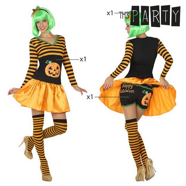 Costume per Adulti Zucca (3 Pezzi)
