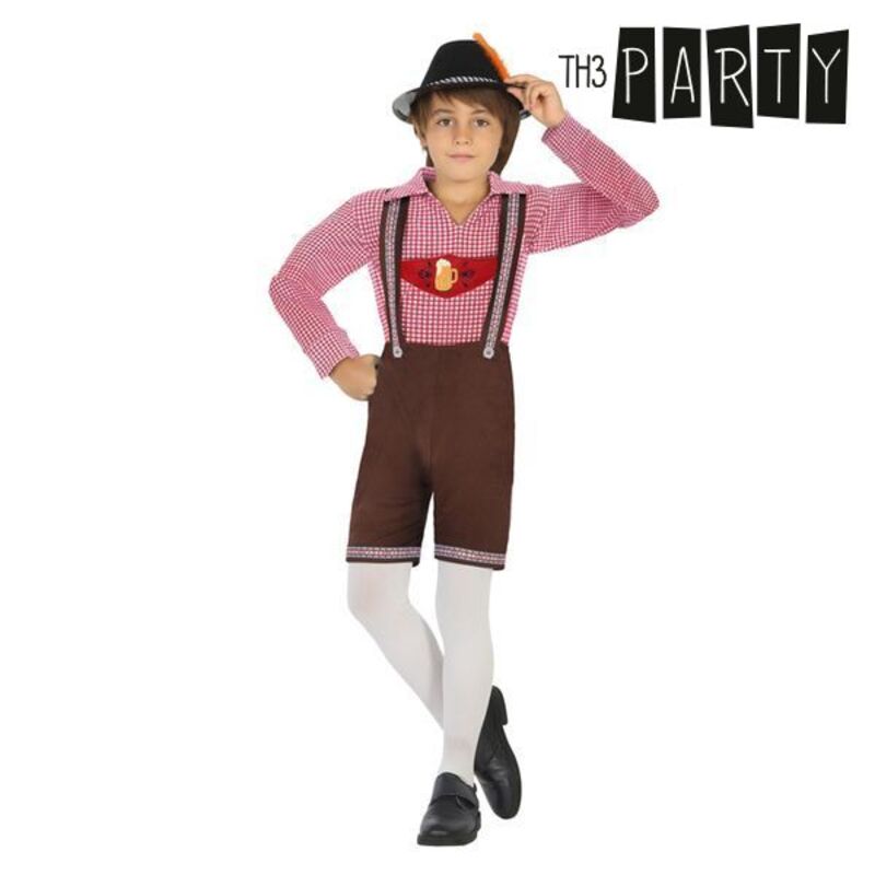 Costume per Bambini Marrone Tedesco (3 pz)