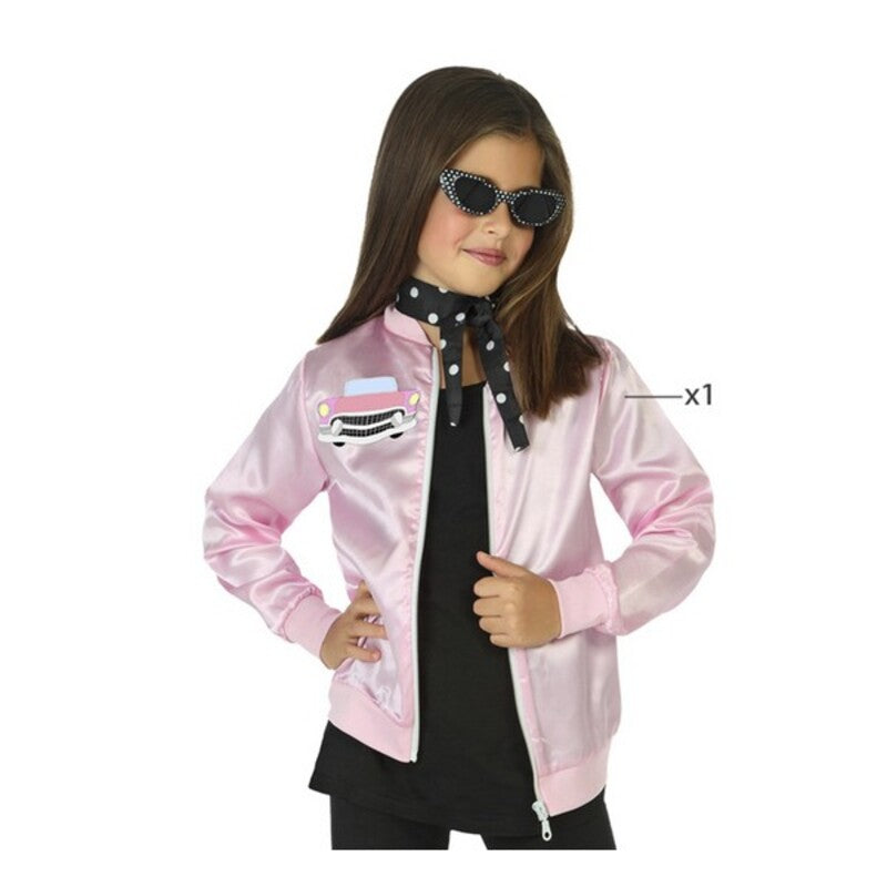 Costume per Bambini Grease Pink (1 Pz)