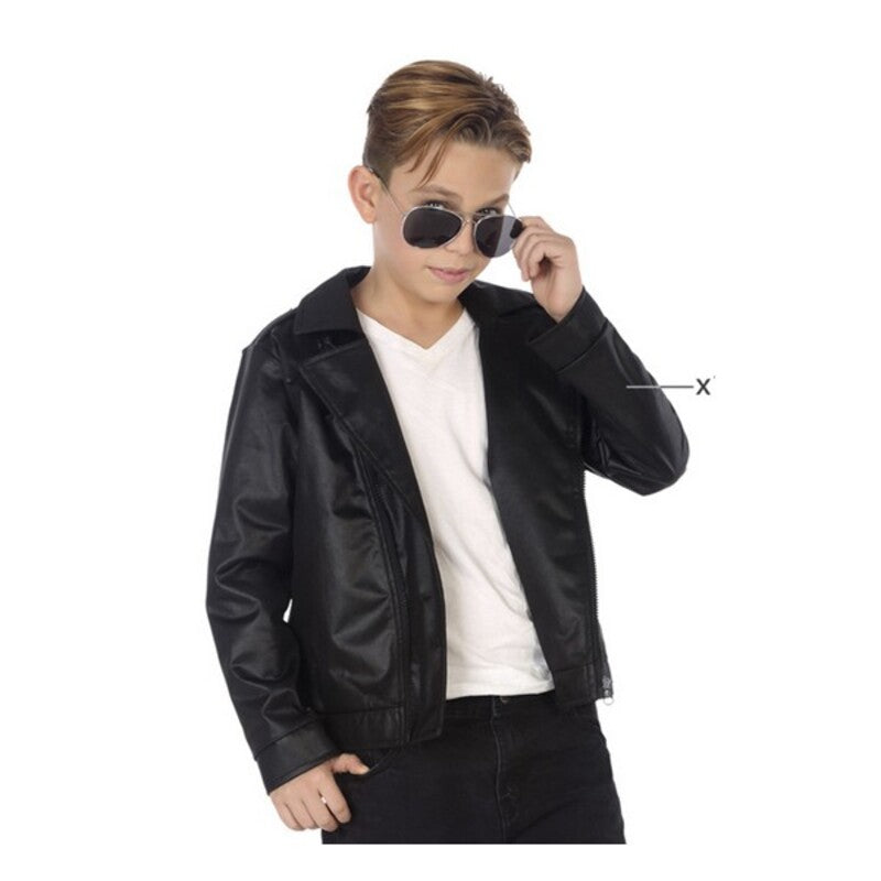 Costume per Bambini Grease Nero (1 pz)