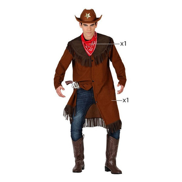 Costume da Cowboy per Adulti (2 Pezzi)