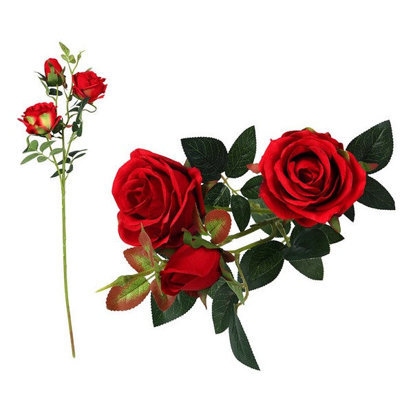 Stelo di 5 Rose 113199 Rosse (60 Cm)