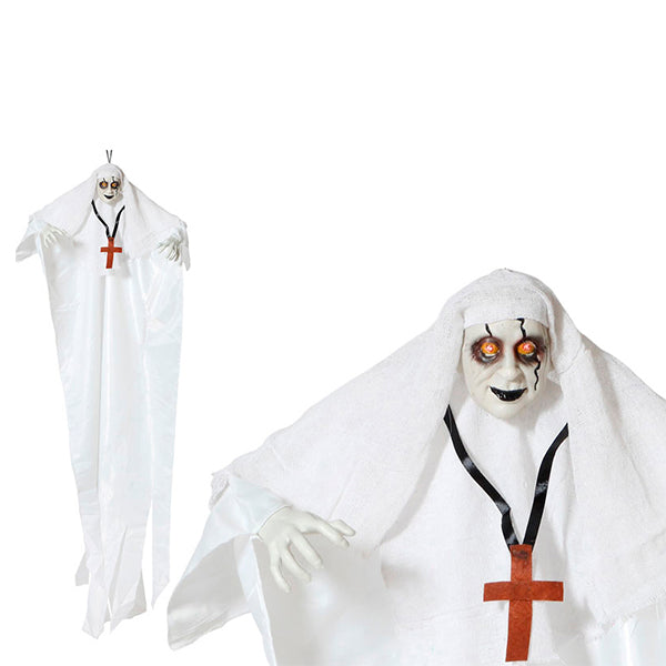 Decorazioni di Halloween Suora raccapricciante
