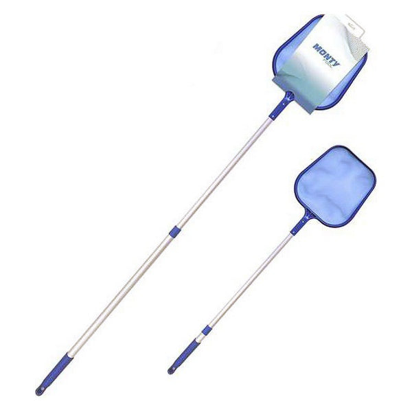 Palo Con Rete A Foglia Per Piscina Juinsa Blu Metallo (160 Cm)