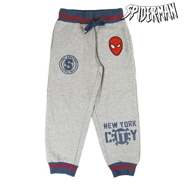 Children's Tracksuit Bottoms Spiderman 74165 Grey