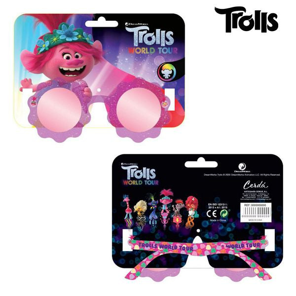 Occhiali da sole da bambino Trolls Fucsia
