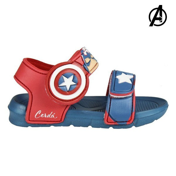 Beach Sandals The Avengers Red