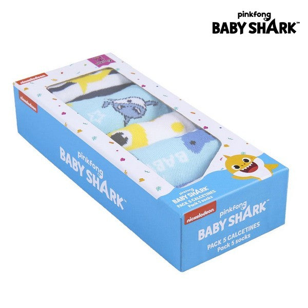 Calzini Baby Shark (5 paia) Multicolori