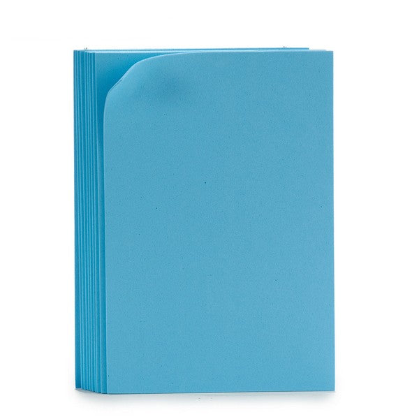Carta Blu Gomma Eva 10 (30 x 0,2 x 20 cm) (10 Pezzi)