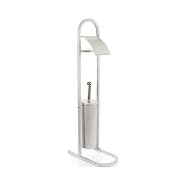 Scopino per WC Bianco (29,5 x 80 x 17 cm)