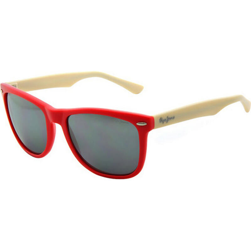 Occhiali da sole unisex Pepe Jeans PJ7049C2357 Bianco Corallo (ø 57 mm)