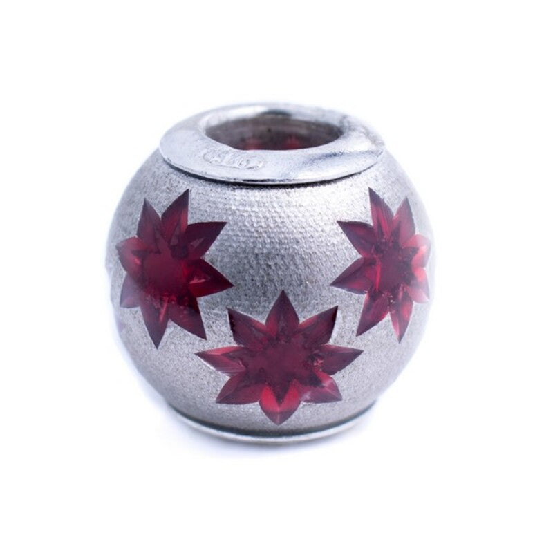 Perline da donna Viceroy VMM0243-19 Rosso Argento (1 cm)