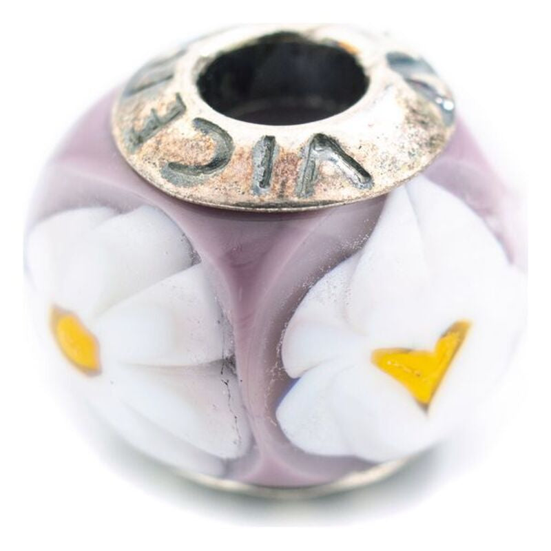 Perline da donna Viceroy VMB0040-27 Bianco Viola (1 cm)