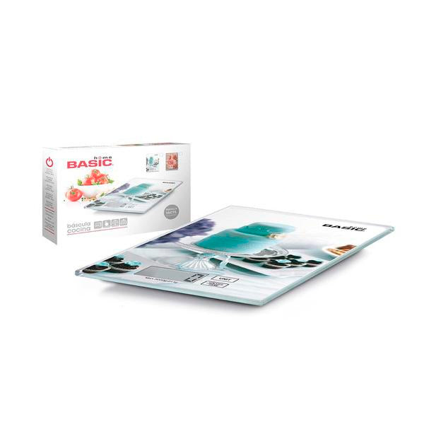 bilancia da cucina Basic Home 5 k (19 x 19 x 3 cm)