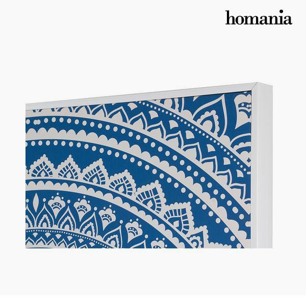 Quadro Mandala Blu (69 x 4 x 97 cm) di Homania