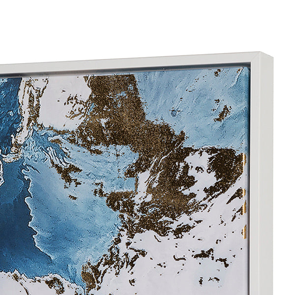 MDF dipinto ad olio (80 X 4 x 120 cm)