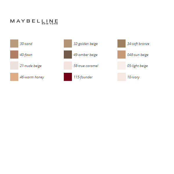 Base trucco liquida Superstay Maybelline (30 ml)