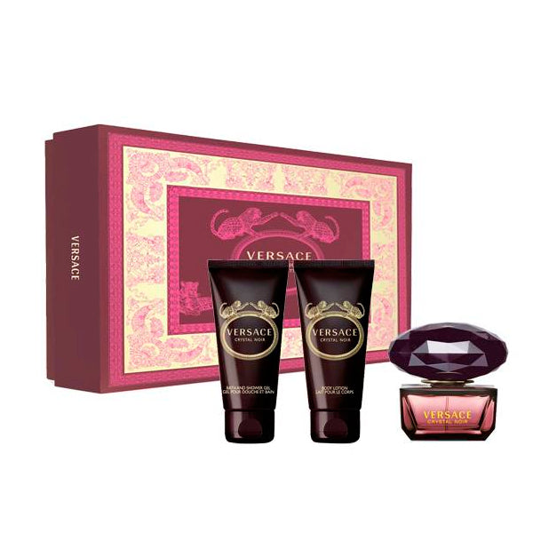 Cofanetto Profumo Donna Crystal Noir Versace (3 pz)